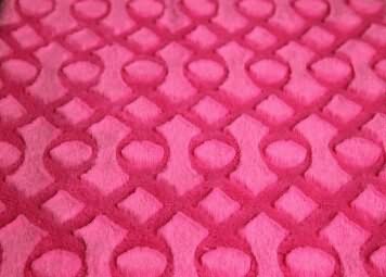 2015new PV fleece fabric with brushed design